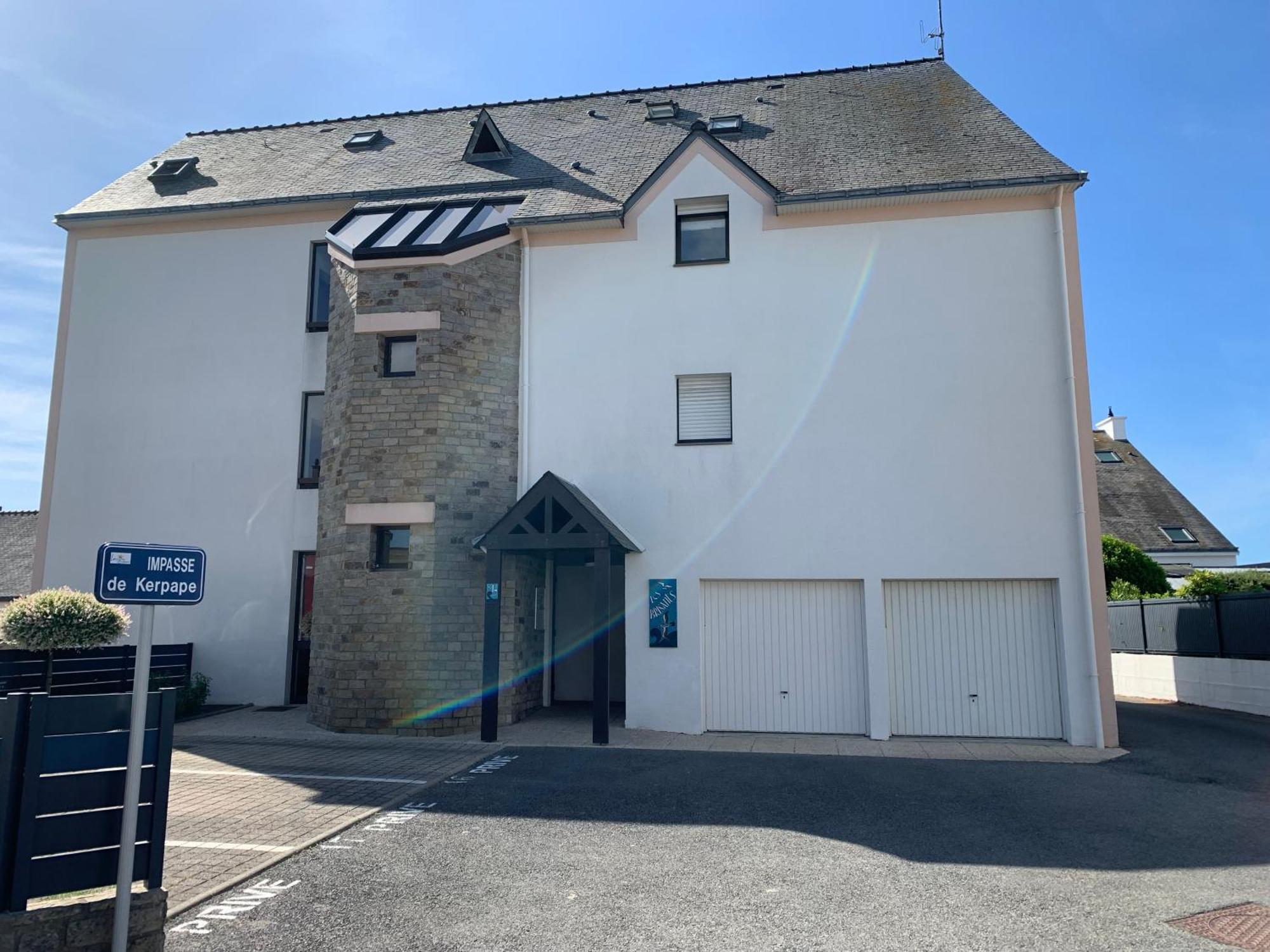 Le Nid Douillet, Studio Avec Terrasse Et Parking A 400M Des Plages Larmor-Plage Exterior foto